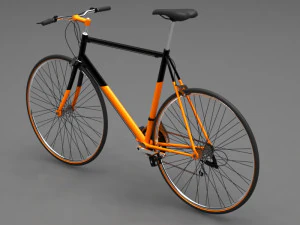 bicicletta Modello 3D
