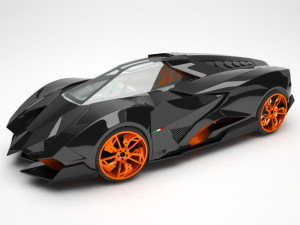 lamborghini egoista 3D Model