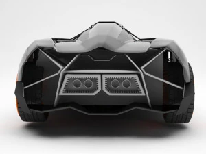 lamborghini egoista 3D Model