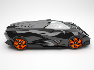 lamborghini egoista Model 3D