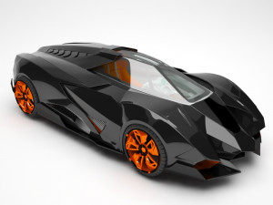 lamborghini egoista Model 3D