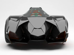 lamborghini egoista 3D Model