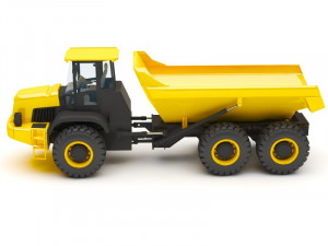dump truck Model 3D