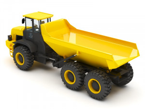 dump truck Model 3D