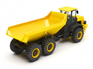 dump truck Model 3D