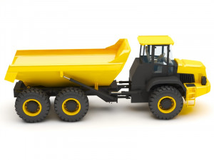 dump truck Model 3D