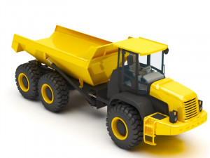 dump truck Model 3D