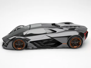 lamborghini terzo millennio 3D Model