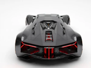 lamborghini terzo millennio 3D Model