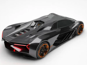 lamborghini terzo millennio 3D Model