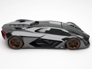 lamborghini terzo millennio 3D Model