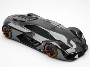 lamborghini terzo millennio 3D Модель