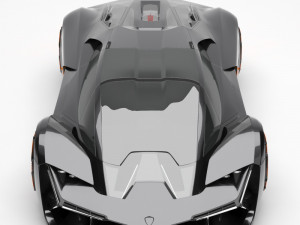 lamborghini terzo millennio 3D Модель