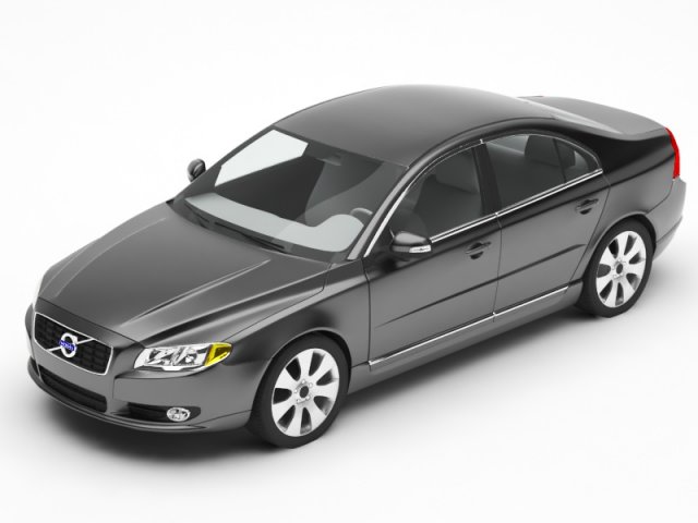volvo 3D Model .c4d .max .obj .3ds .fbx .stl .blend 