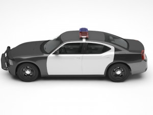 police car 3D Модель