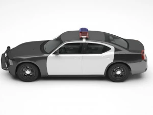 police car 3D Model