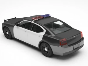 police car 3D Model