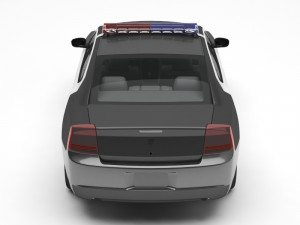 police car 3D Модель
