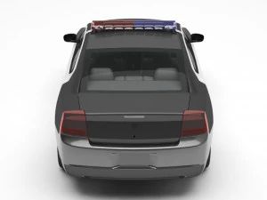 police car 3D Model