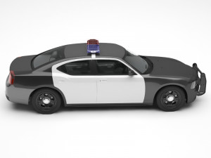 police car 3D Модель