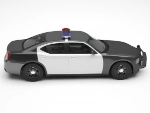 police car 3D Model