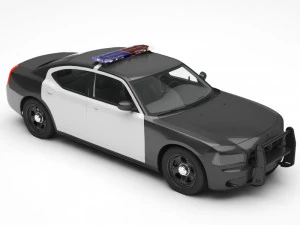 police car 3D Model