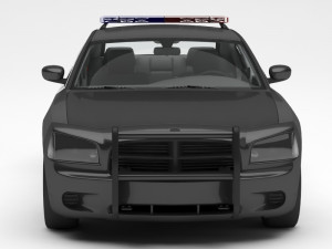 police car 3D Модель