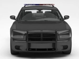 police car 3D Model