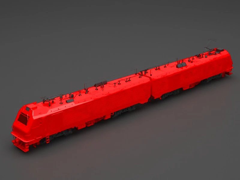 기차 3D 모델 .c4d .max .obj .3ds .fbx .stl .blend 