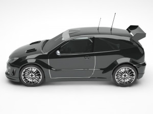 race car 3D मॉडल