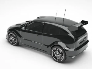 mobil balap Model 3D