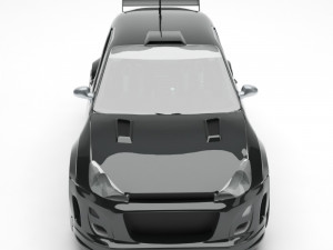 race car 3D मॉडल