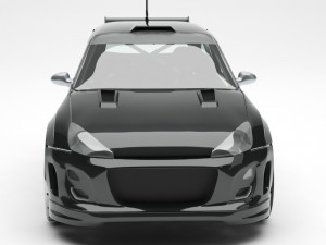 race car 3D मॉडल