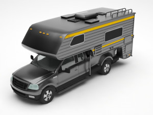 home truck 3D Model