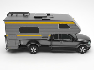 home truck 3D Модель