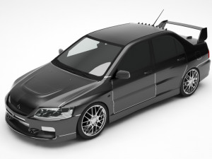 mitsubishi 3D Model