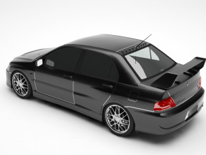 mitsubishi 3D 模型