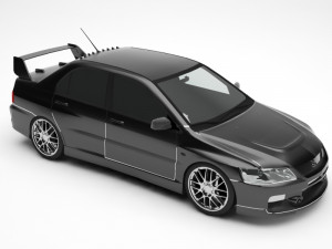 mitsubishi 3D 模型