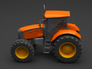 tractor 3D Model
