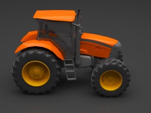 tractor 3D Model