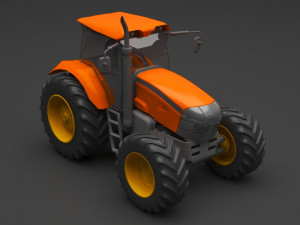 tractor 3D Model