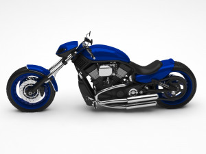 motorcycle 3D 模型