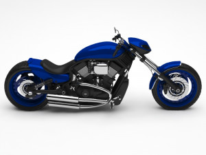 motorcycle 3D 模型