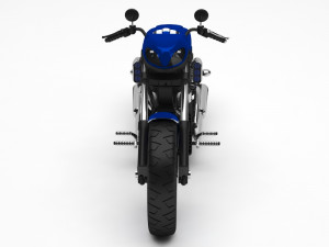 motorcycle 3D 模型