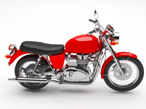 motorcyle 3D Модель