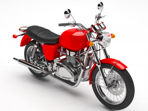 motorcyle 3D Модель