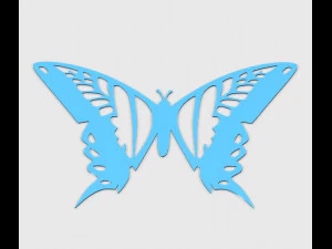 mariposa de pared Modelo de impresión 3D