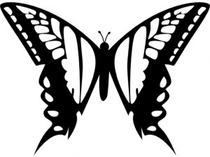 wall butterfly 3D प्रिंट मॉडल