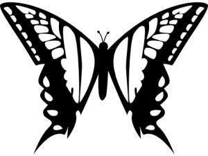 mariposa de pared Modelo de impresión 3D