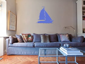 sailing boat for wall decoration5 3D प्रिंट मॉडल